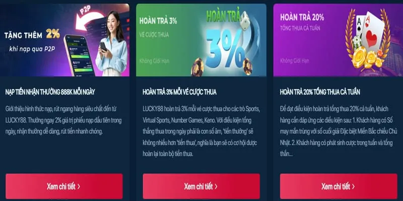 Giao diện sảnh Lô đề trên nền tảng 98vin ios và android